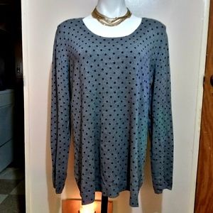 NEW!! Beautiful Polka Dot Sweater